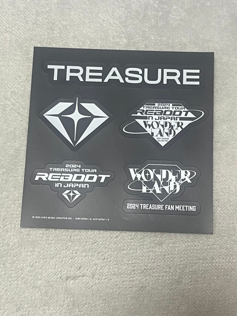 TREASURE TOUR REBOOT＆WONDERLAND トレカ、特典付き
