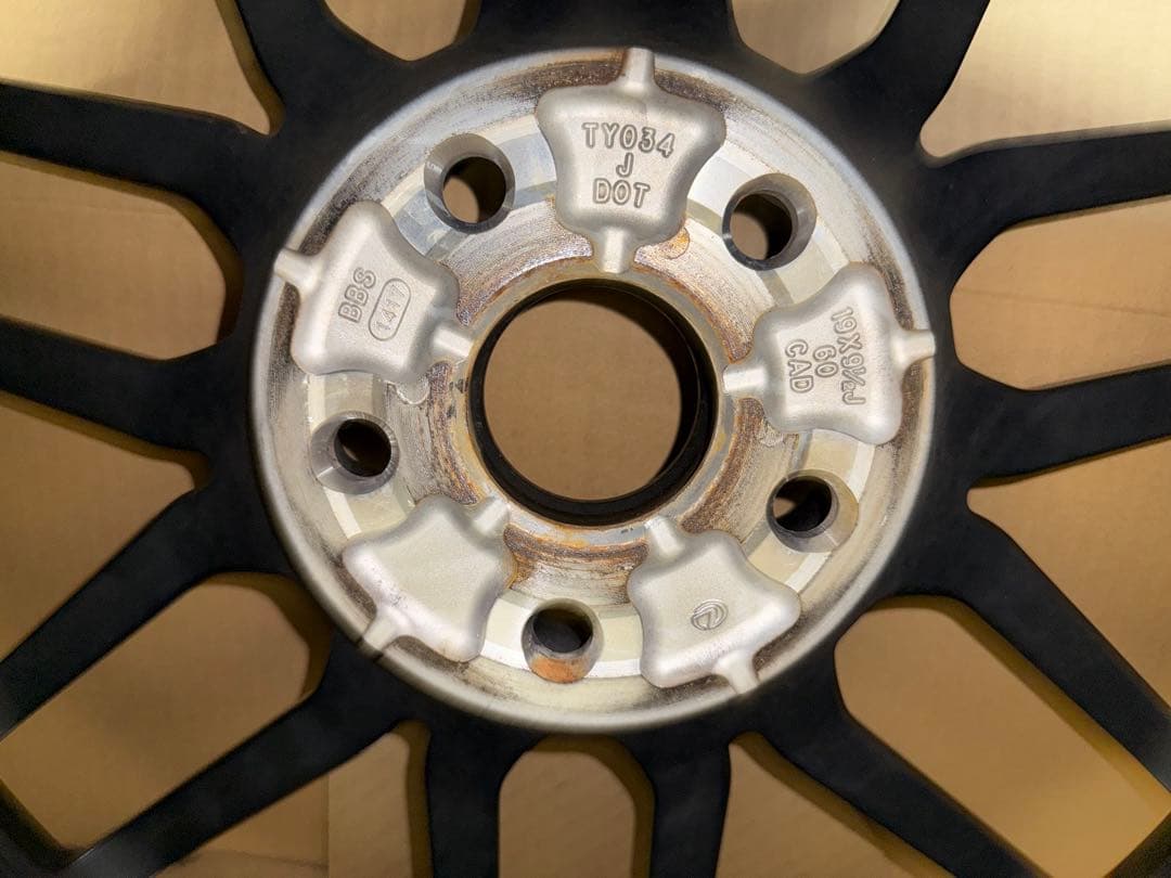 レクサス IS300 Fスポ LEXUS 純正　鍛造ホイール　19インチ　BBS