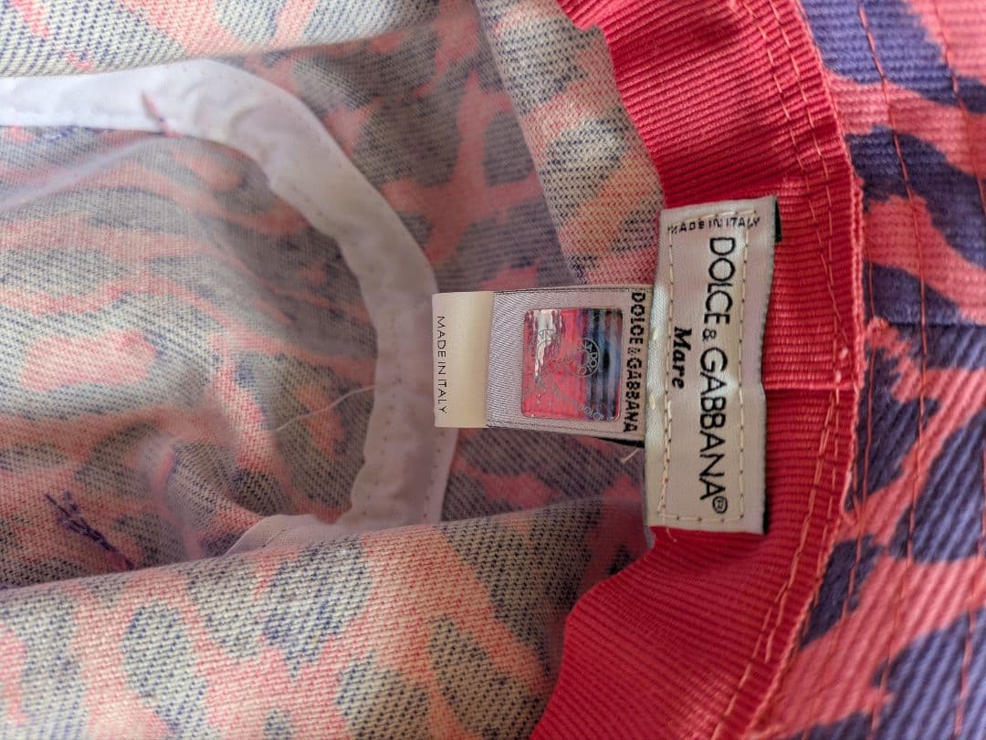 ドルチェ＆ガッパーナ　Dolce & Gabbana レオパード　ハット　帽子