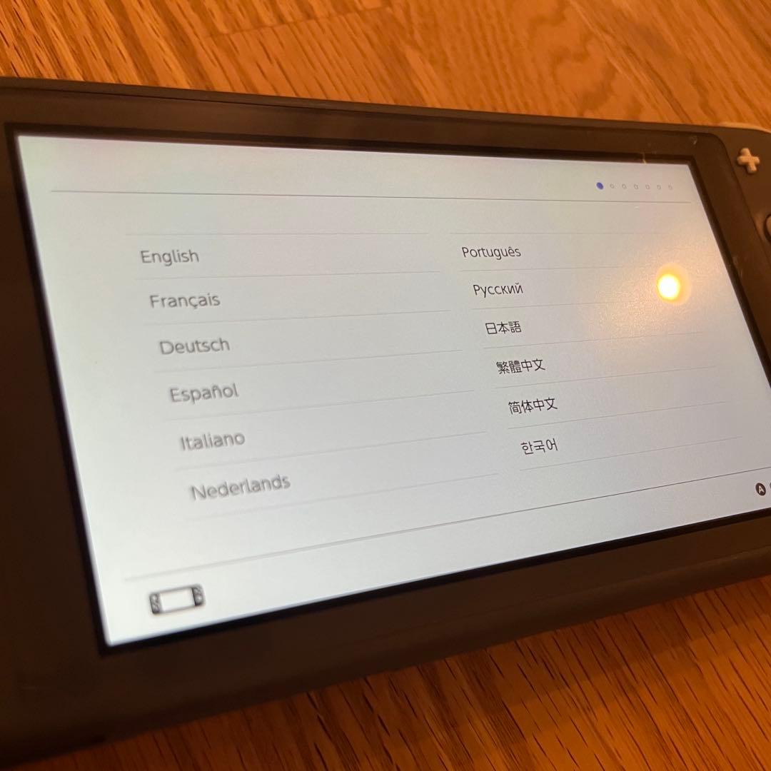 動作問題なし！Nintendo Switchライト グレー