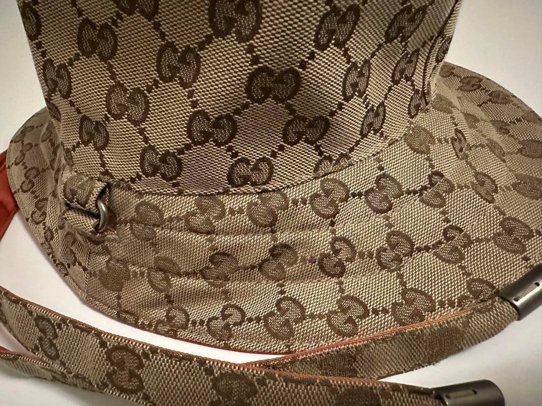 グッチxノースフェイス　GUCCI x NORTHFACE　GGキャンバスハット