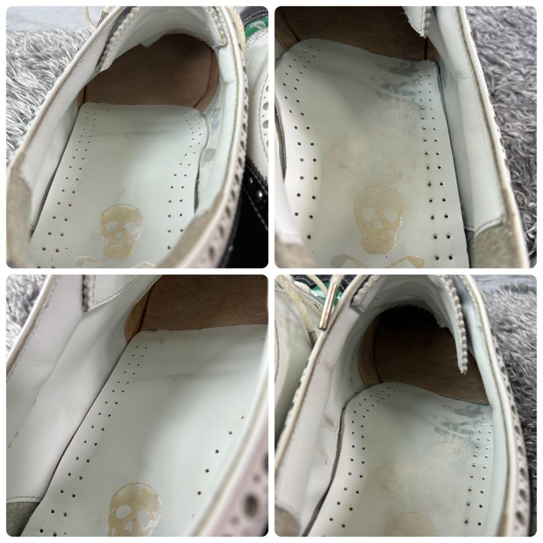 【良品】マーク&ロナ ゴルフシューズ ウィングチップ エナメル 26.5cm