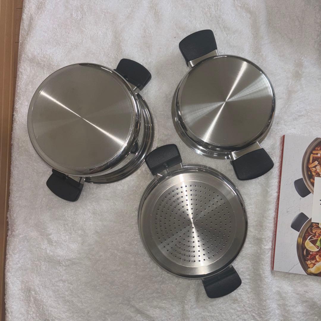 アムウェイ Amway クィーンクックウェア 24ピースセット　現行型