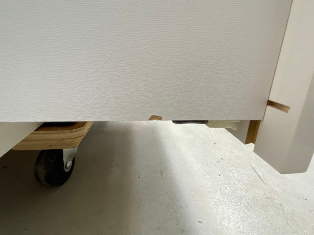 ニトリ キッチンボード エトナ 90KB-WH ホワイト 食器棚