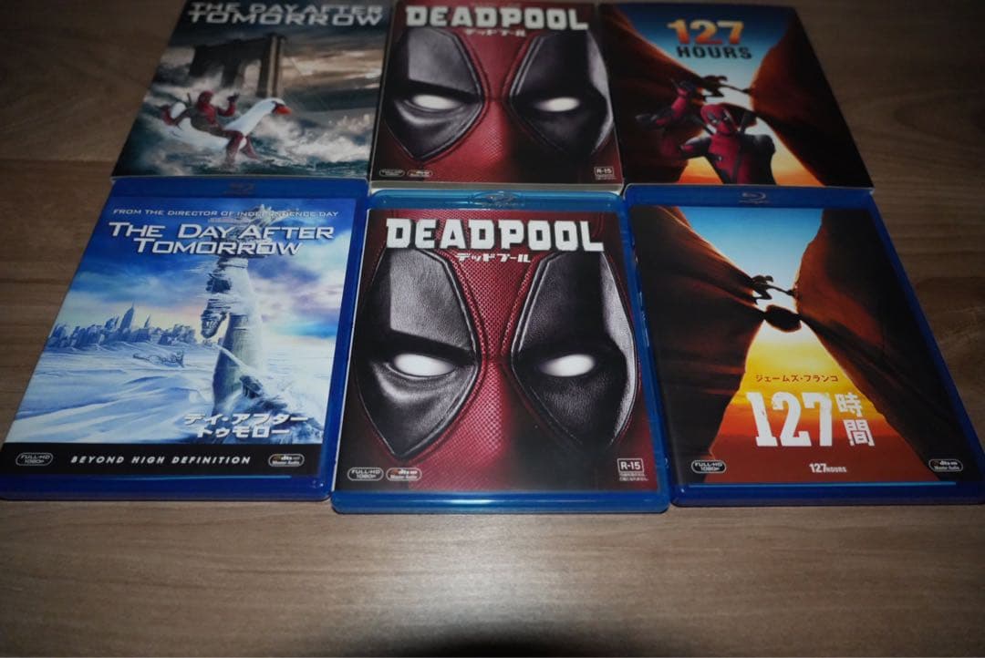 洋画・外国映画 127hours The Day After Tomorrow DEADPOOL