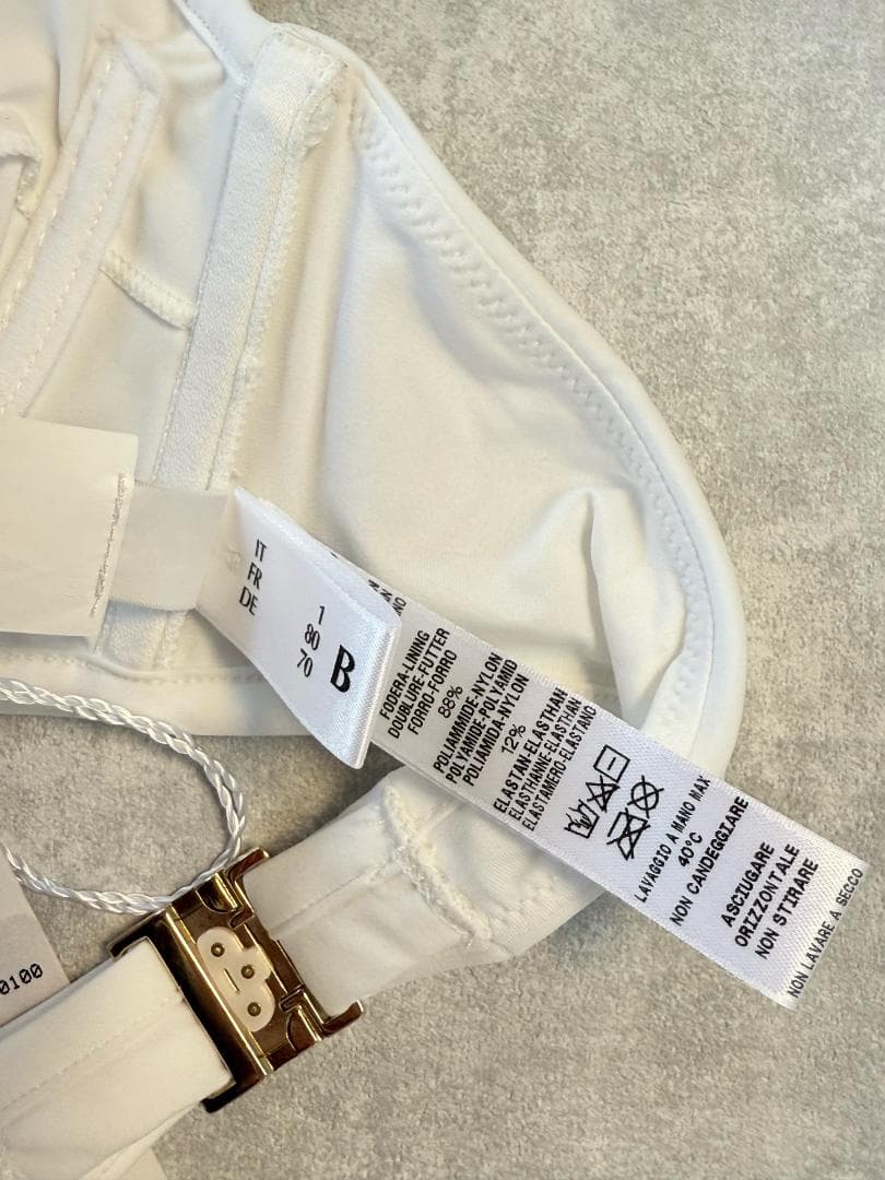 La Perla　ラペルラ　高級ビキニ上下セット　スパンコール刺繍未使用タグ付き