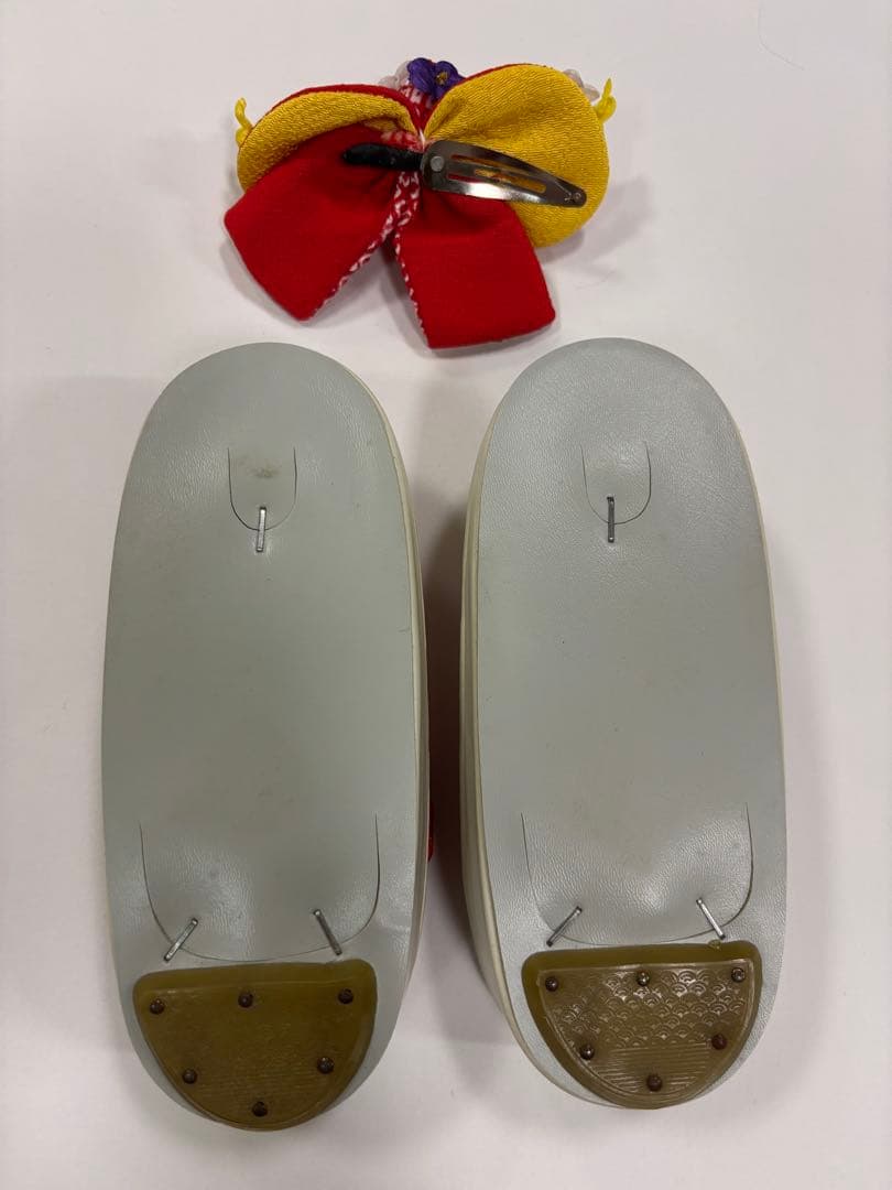 七五三　3歳女の子　着物・被布セット　赤とピンク　可愛い手鞠　桜　鹿子柄　新品