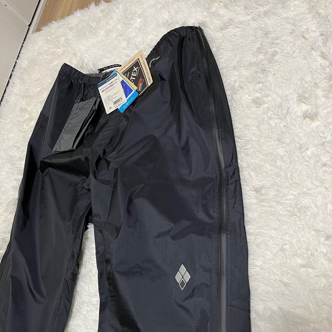 新品 モンベル　ストームクルーザー　フルジップ　ゴアテックス　レインパンツ　ＸＬ