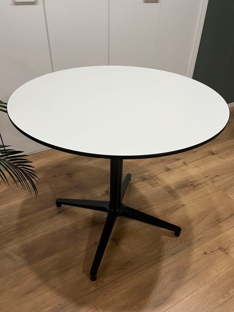 vitra ヴィトラ ビストロテーブル ラウンド ホワイト 美品