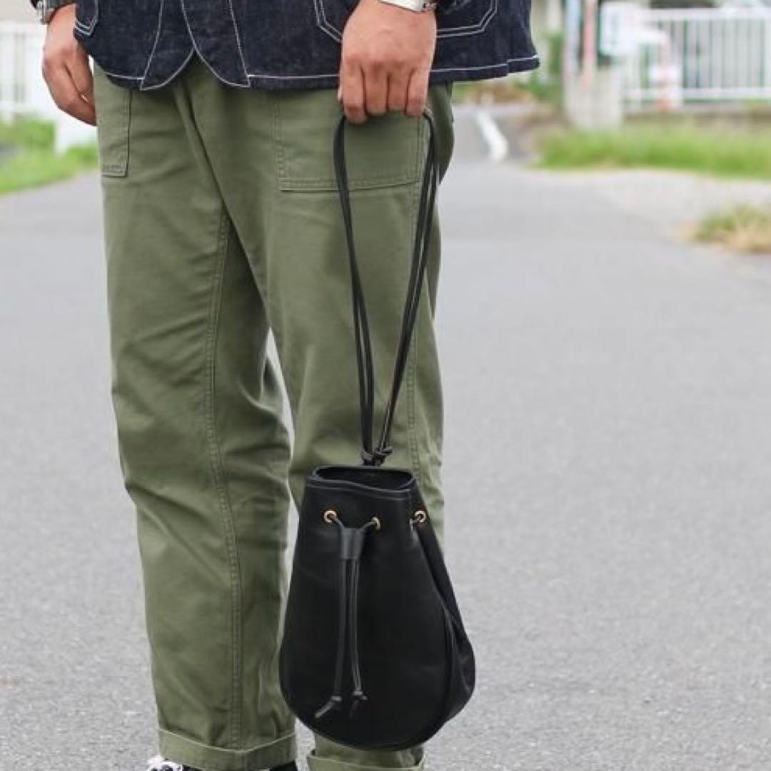 コウ‼️インセプション ホースハイドレザー ポーチ　ブラック