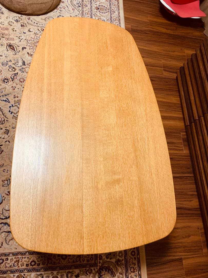 オオノ　引き取り　日進木工geppo 天然木リビングテーブル