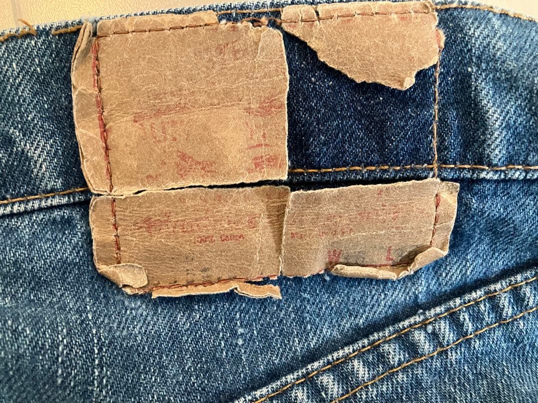 リーバイス505 66シングル　66前期　オリジナルレングス