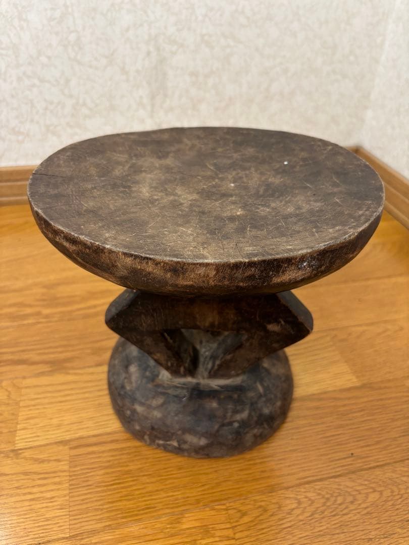 【週末限定値下げ】アフリカ スツール トンガ族 インテリア 家具 椅子 Sサイズ