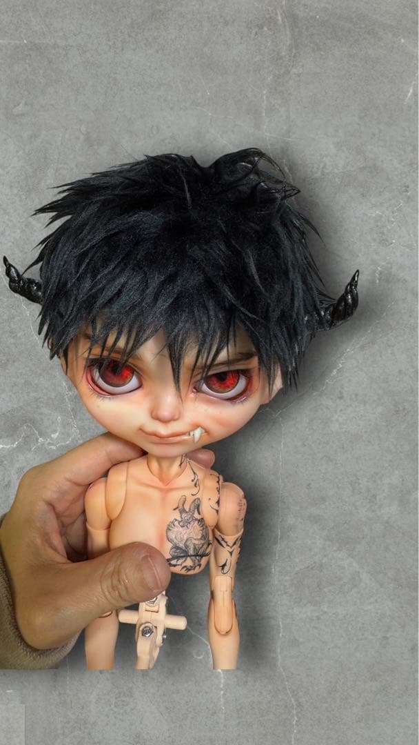 専用/カスタムアイシードール♪男の子-オビツ30＆パテ盛り♪shino.doll