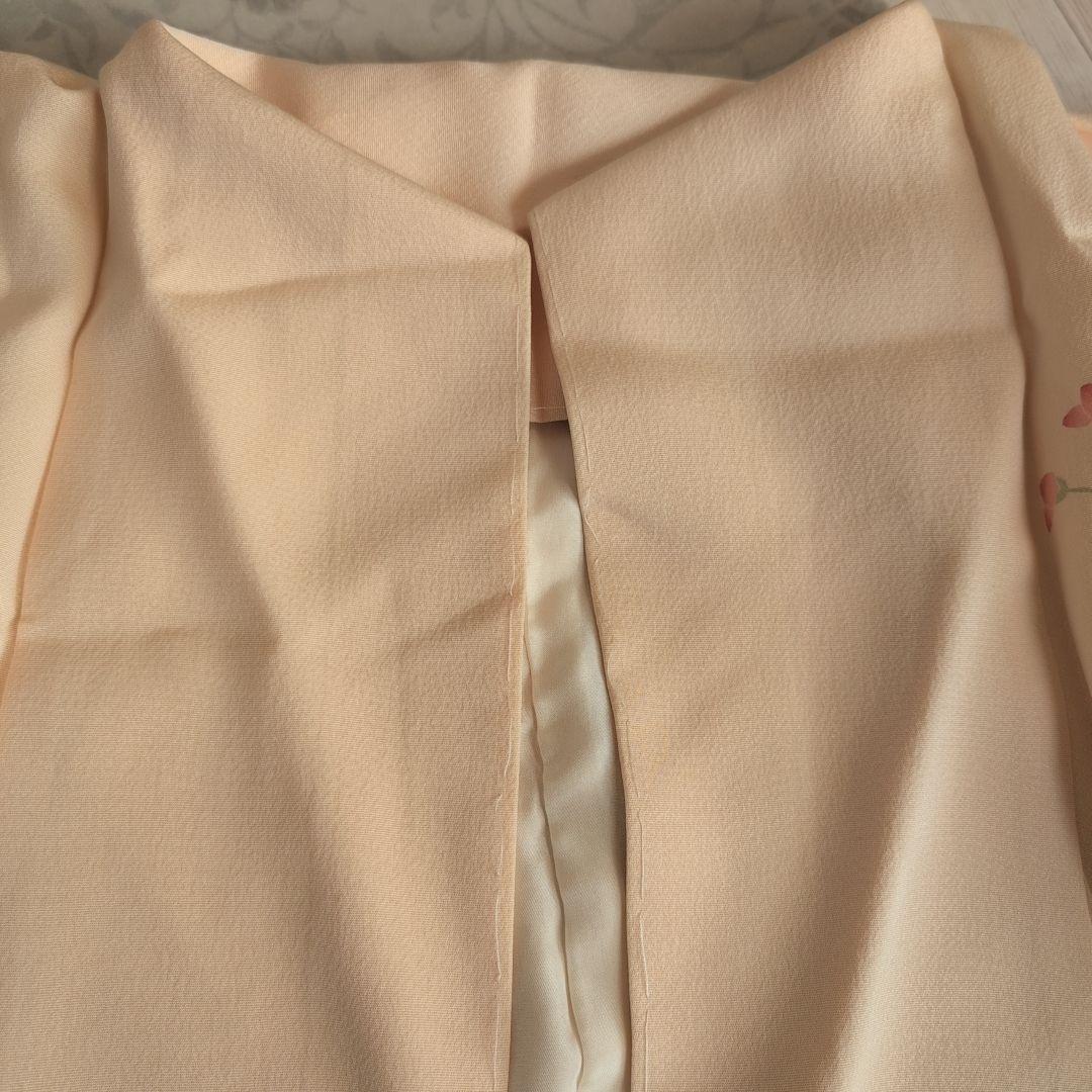 訪問着　フルセット　着物　正絹　加賀友禅　松坂屋　花梅　祝い事　O2