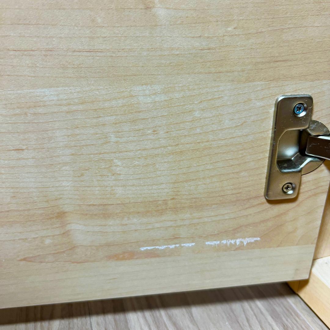 送料込） Meuble サイドボード テレビボード コンセント付き ブランド家具