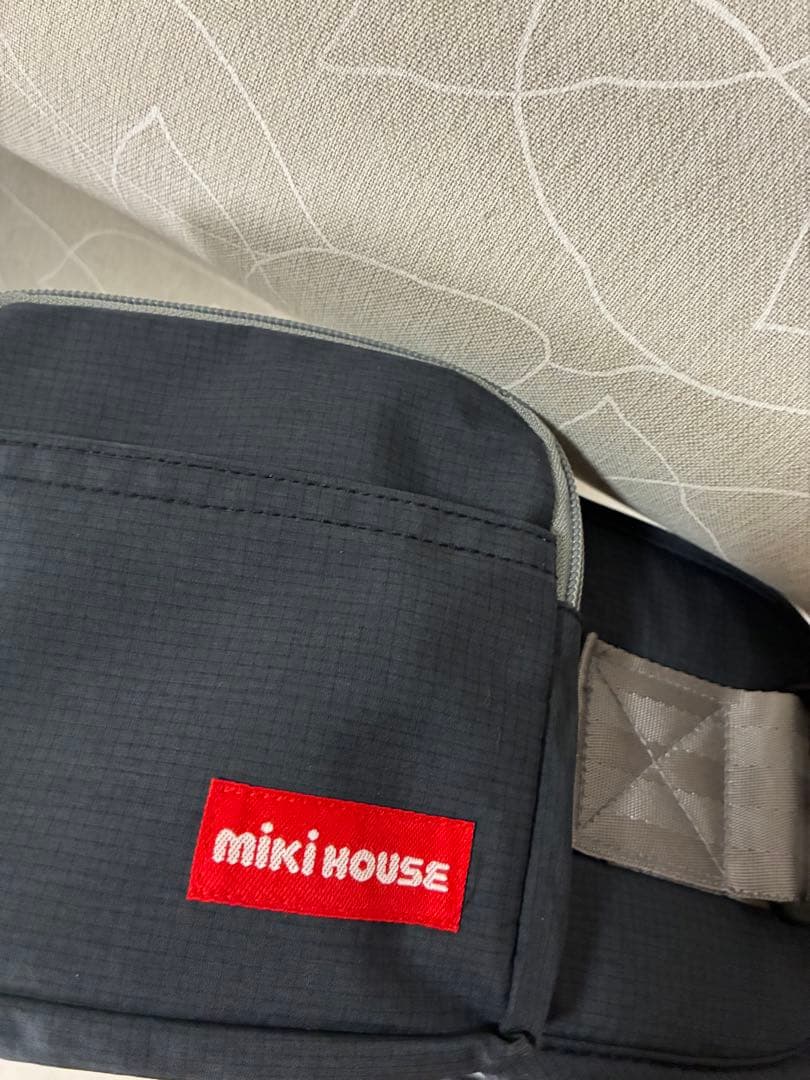 超美品　ミキハウス × ポグネー ベビーキャリア ＆キャリーケープセット