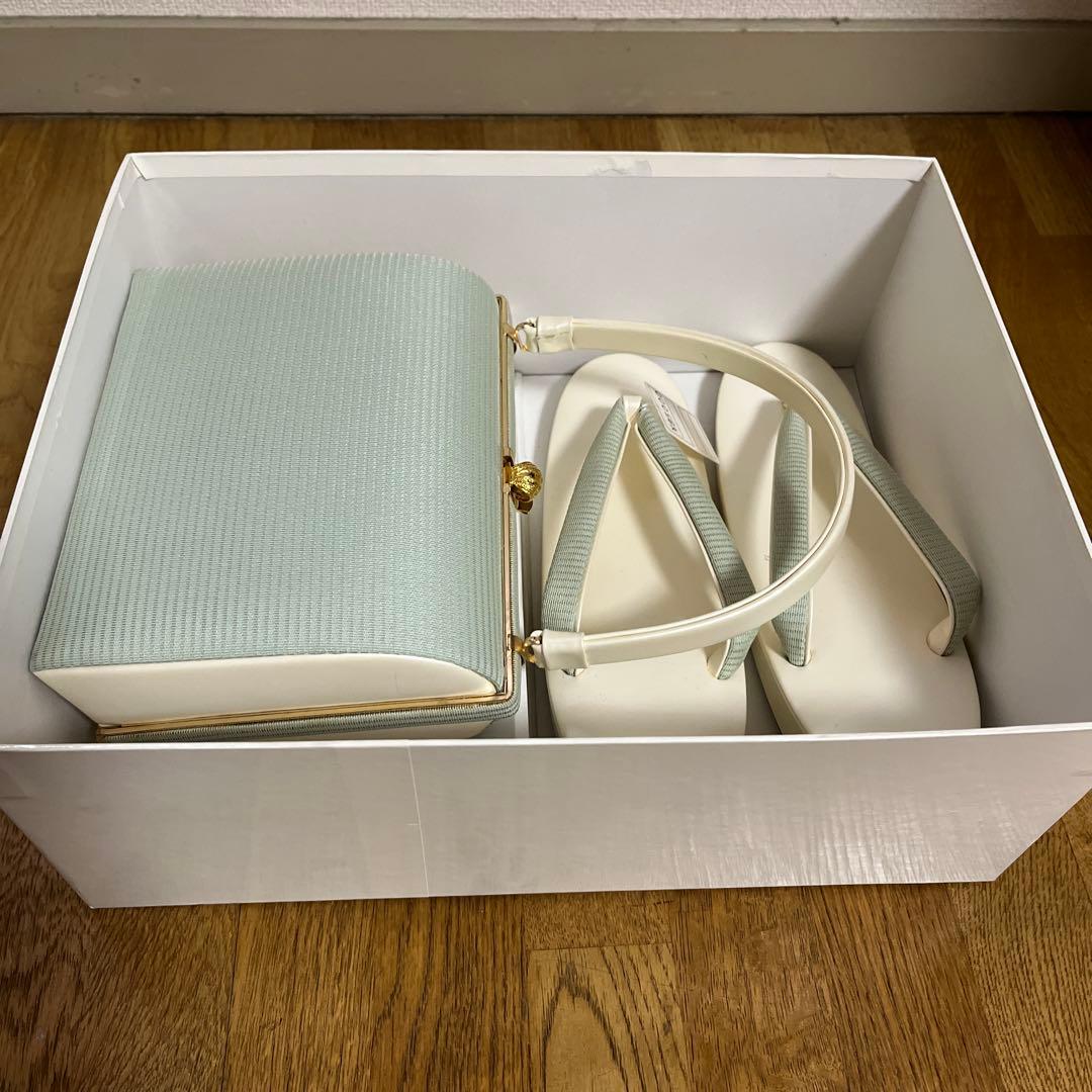 新品未使用品　和装　草履バッグセット　23cm