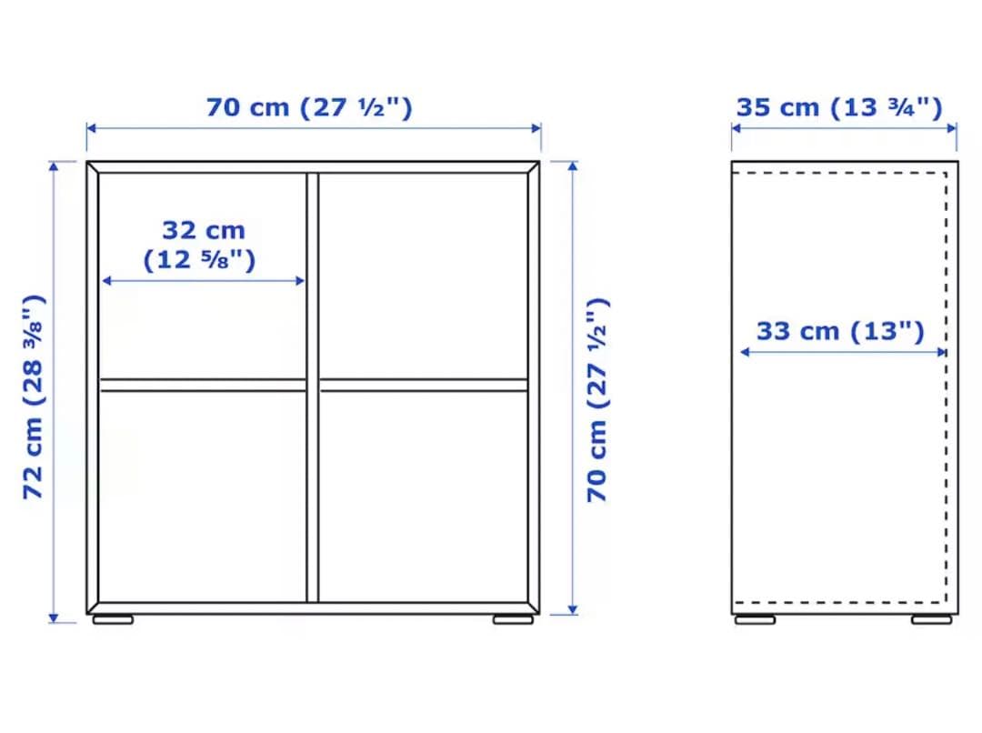 【IKEA】EKET エーケト キャビネットコンビネーション 足付き