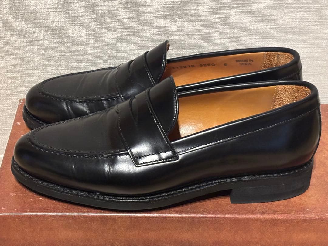 バーウィック　ローファー　5260ROVI UK6 25.5㎝