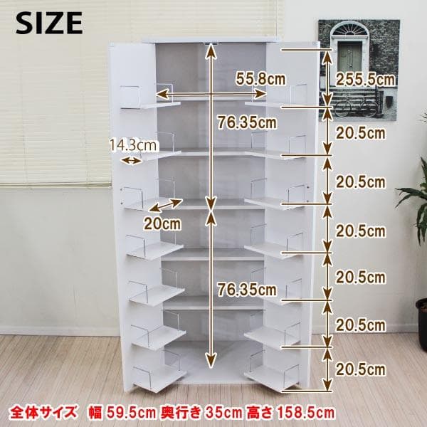 《新品・送料無料》ＤＶＤ・ＣＤ・コミック書棚ストッカー収納庫　ホワイト