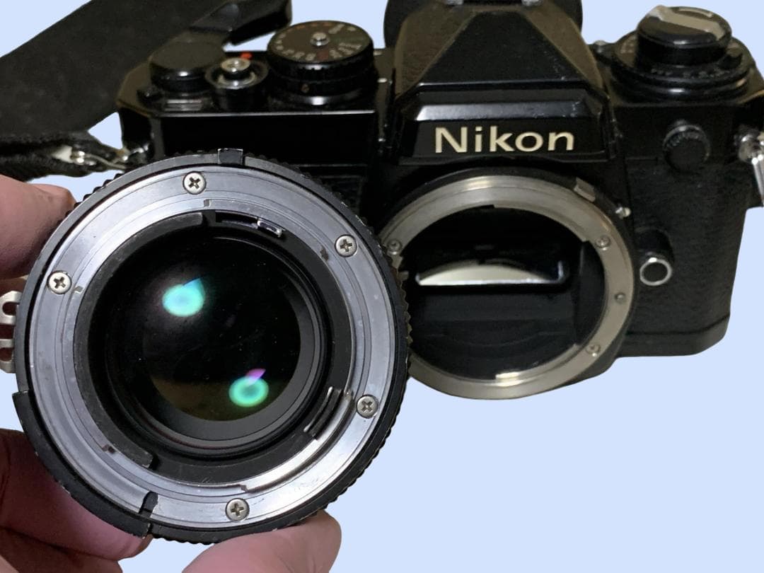 M6416 Nikon FE / NIKKOR 105mm 1:2.5 一眼レフ
