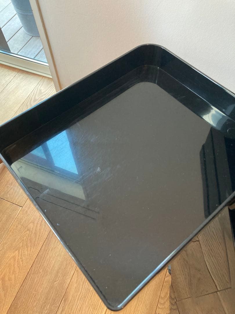 B-LINE ボビーワゴン 3段3トレイ ブラック