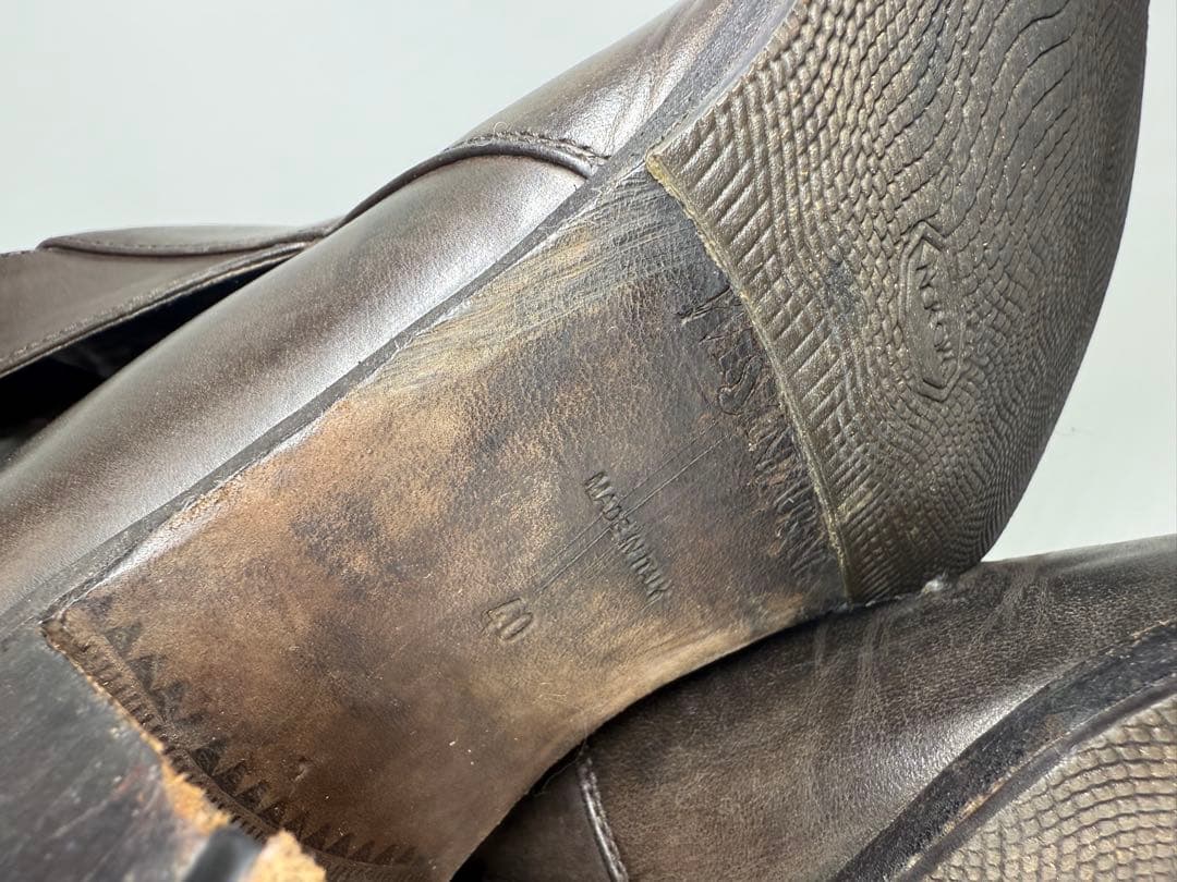 【サイズ40】サンローラン/ロイ/ジョニー/YSL/ブーツ/ヒール/メンズ/パリ