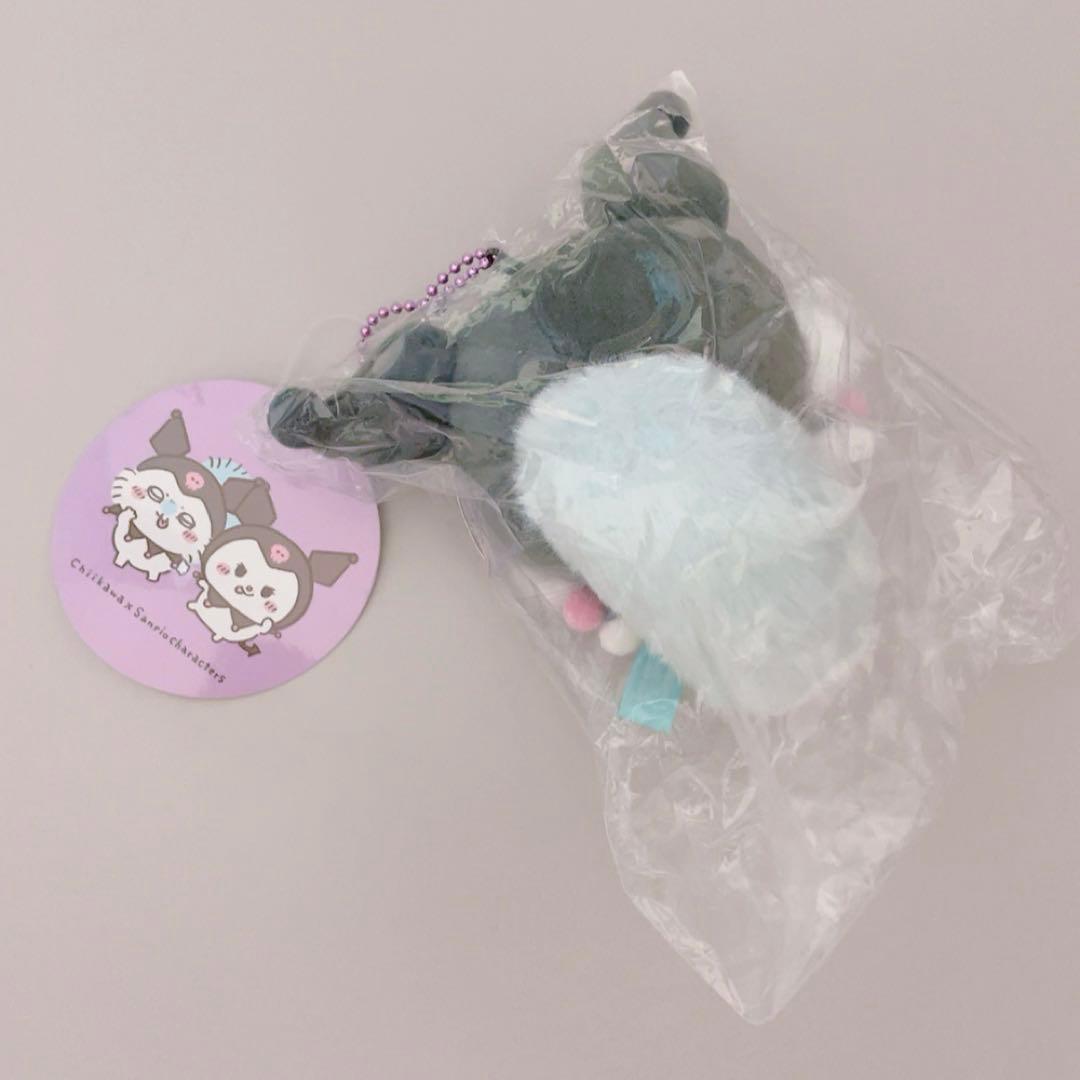 未開封品》ちいかわ×サンリオキャラクターズ ぷちマスコット　モモンガ×クロミ