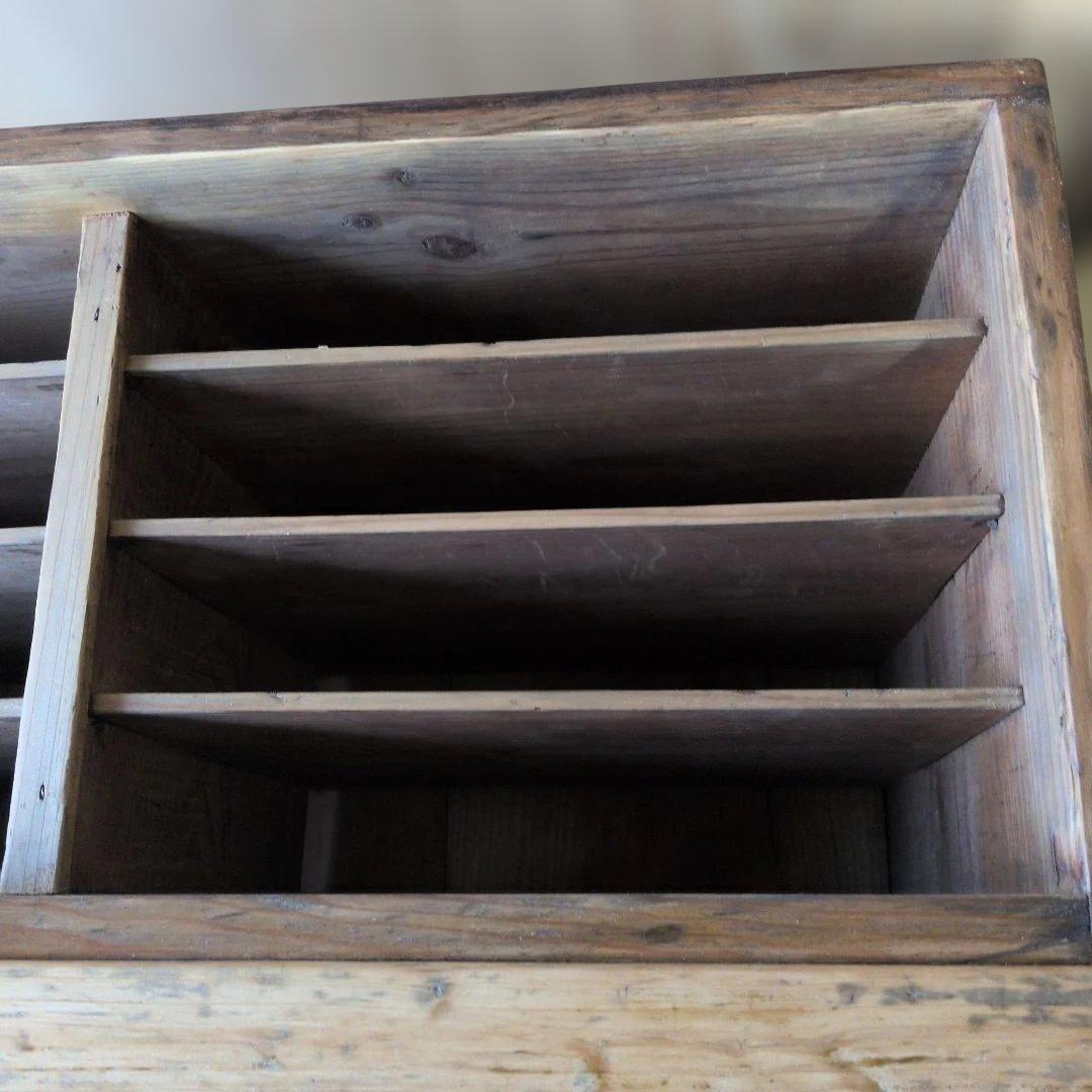 古道具アンティークカルテ　書類棚