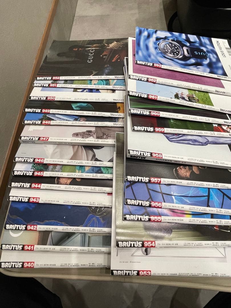 ブルータス　BRUTUS 雑誌　まとめて66冊