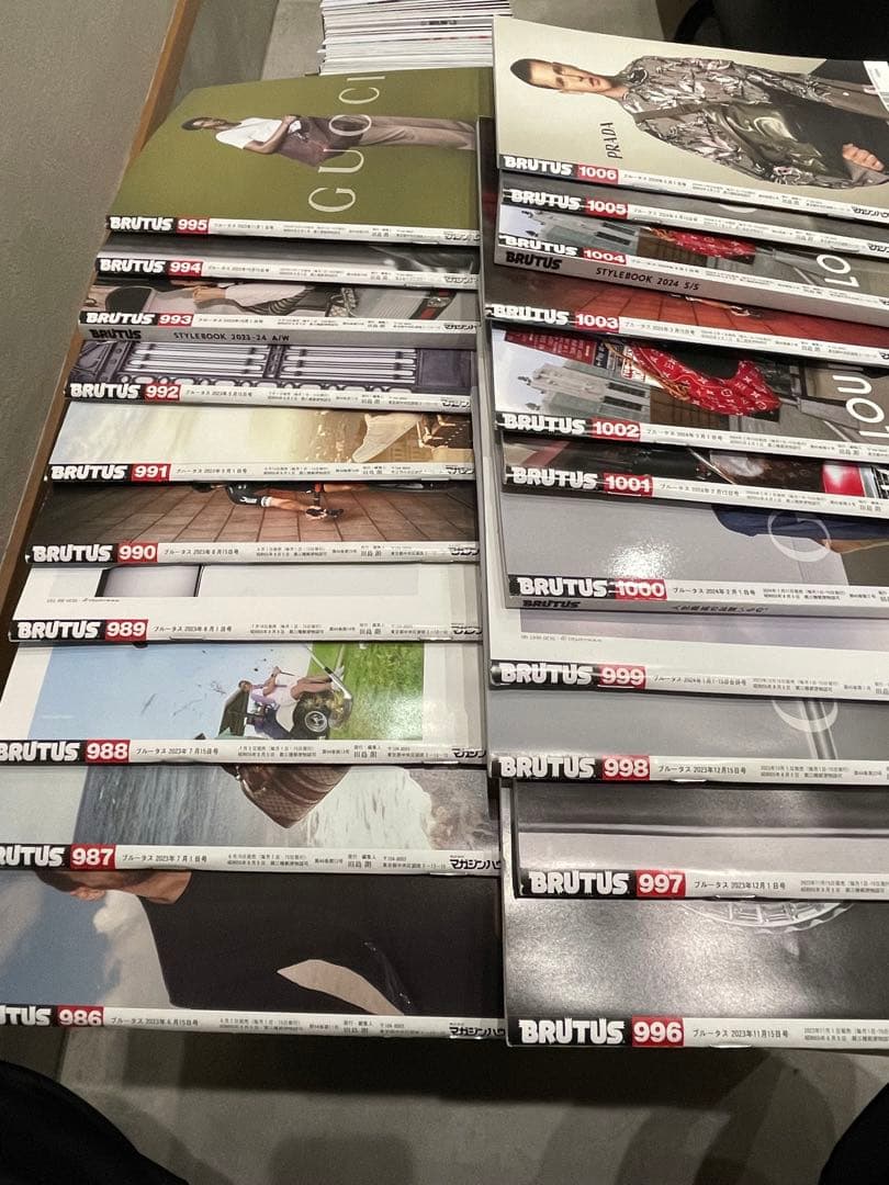 ブルータス　BRUTUS 雑誌　まとめて66冊