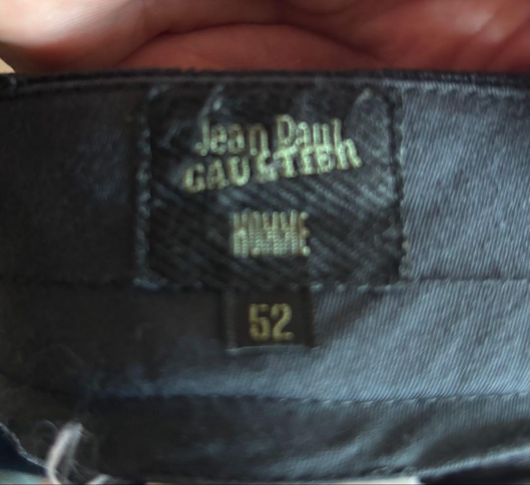 ジャンポールゴルチェ黒 ベルベット セットアップ