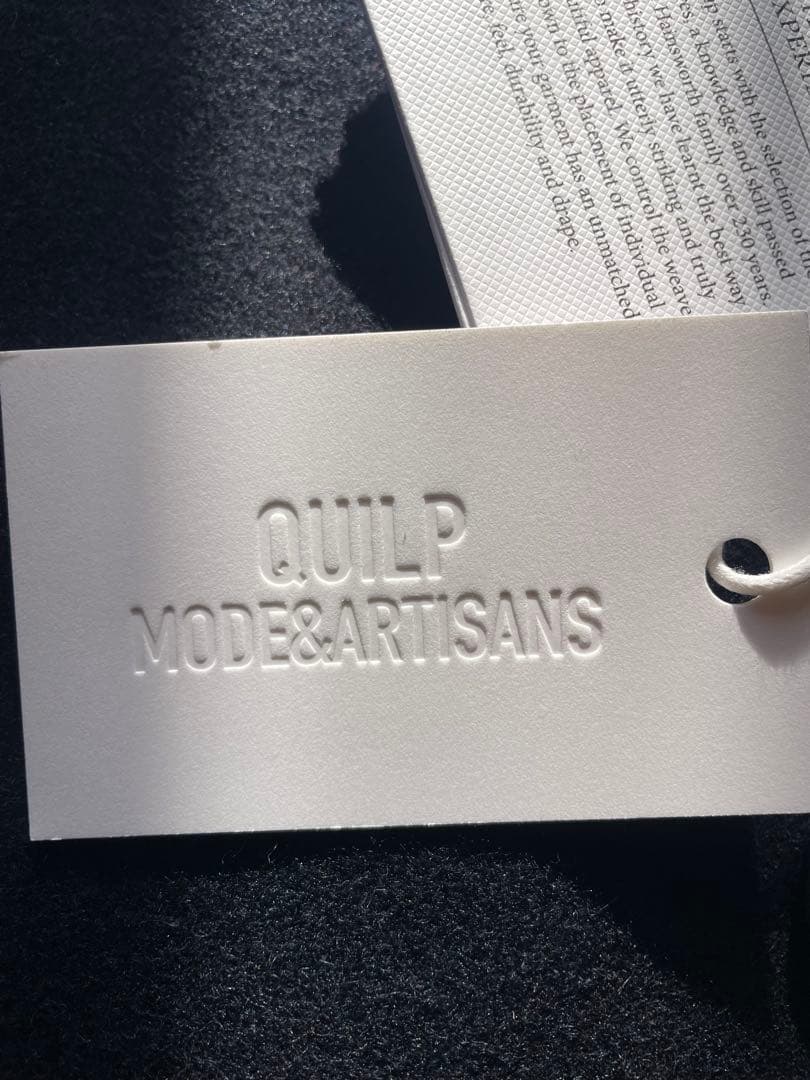 【新品未使用】QUILP MODE&ARTISANS ウールコート サイズ1