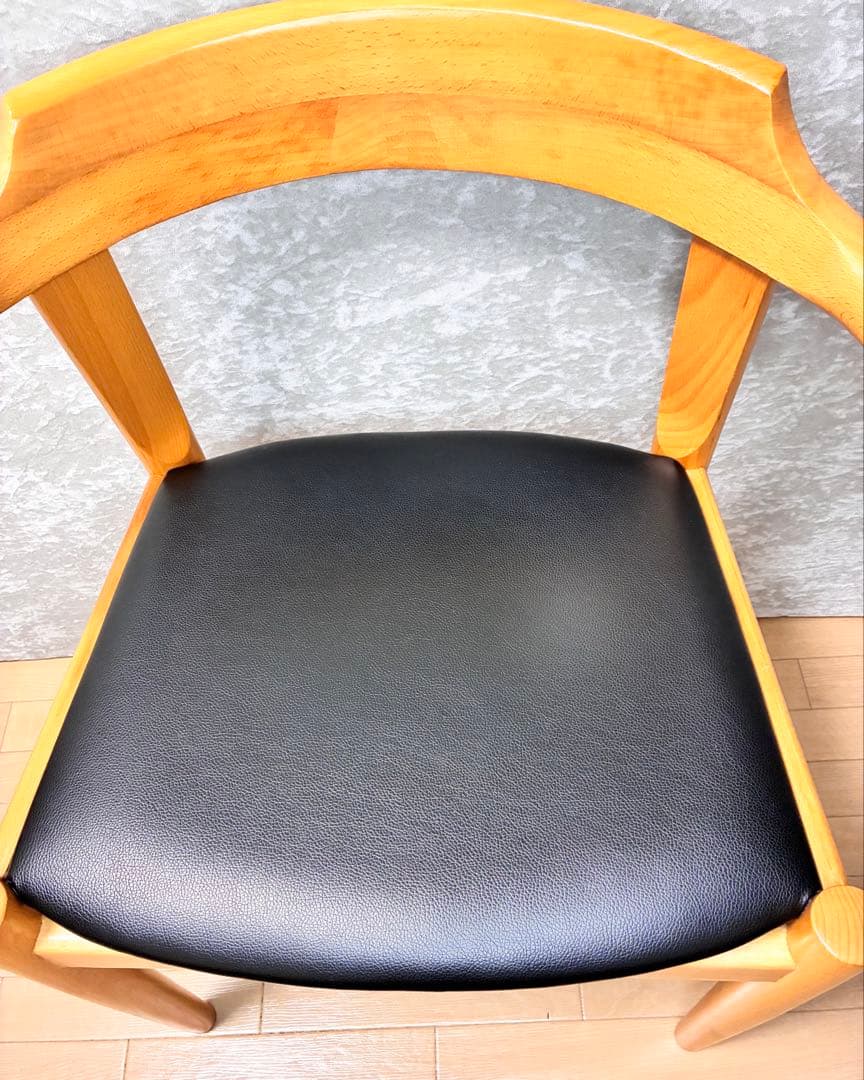 ハンス・J・ウェグナー PP58 アームチェアリプロダクト品 ナチュラル 2脚