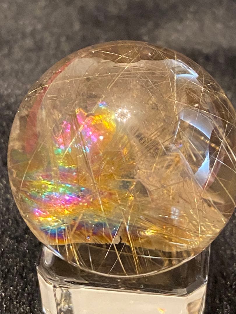 【金運、仕事運上昇】虹入り！タイチンルチルスフィア ⭐️R 143