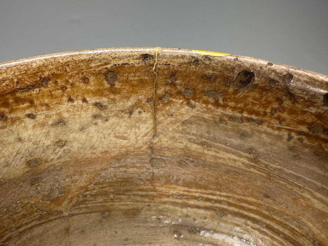 日本美術　桃山時代　美濃　刷毛目茶碗　茶道具　古茶器　時代茶碗