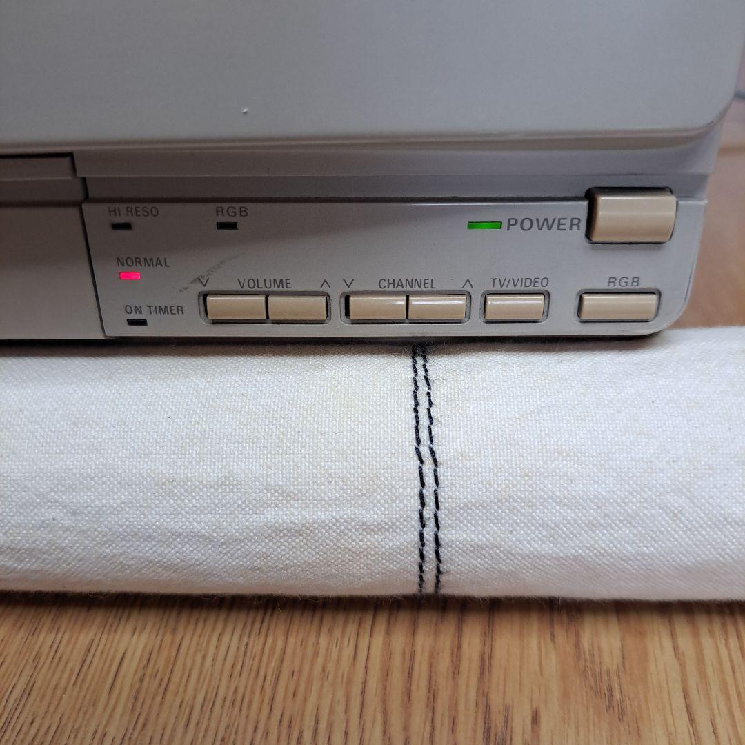 NECカラーテレビPC-TV352型　2 AUTO SCAN　ブラウン管モニター