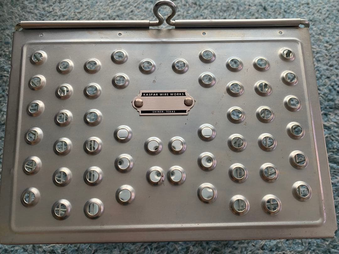 【お値下げ】KASPER BASKET ヴィンテージ ワイヤーボックス