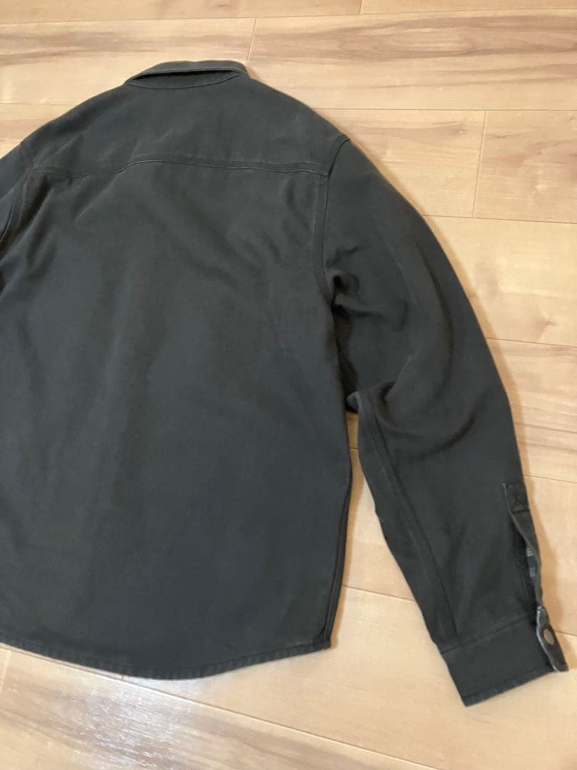 ジャケット・アウター stussy HEAVY WASHED CANVAS SHIRT