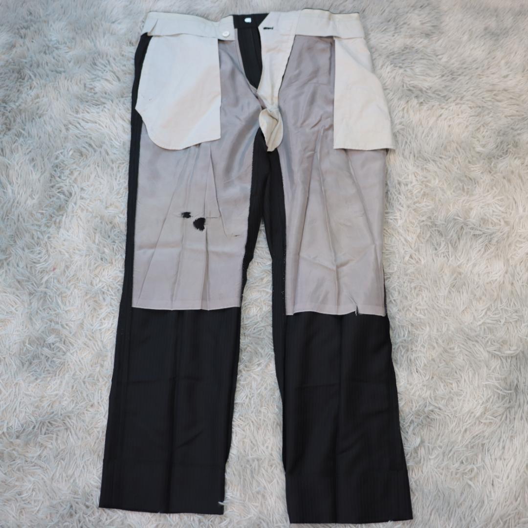 バーバリーロンドン✨セットアップスーツ　ＡＢ６　黒　ストライプ　Burberry