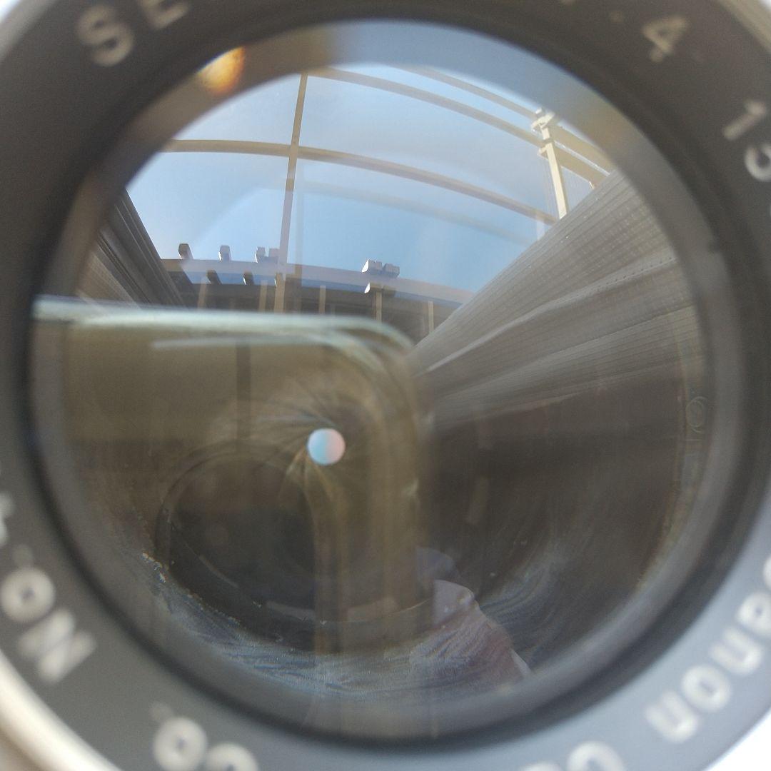 キャノン-L 135mmF4オールクロームタイプ初期型