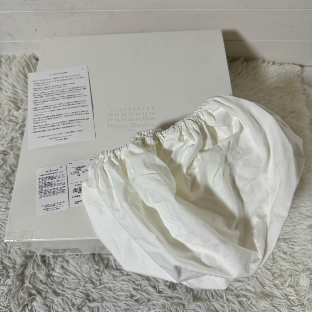 新品未使用✨メゾンマルジェラ　S37WP0065 レザーサンダル　ブラック