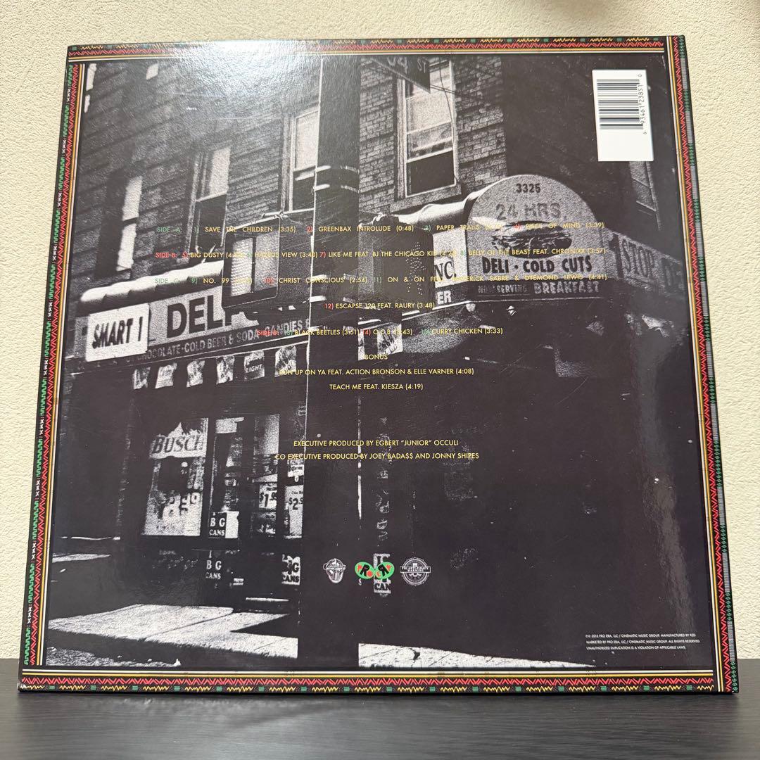 値下げ！JOEY BADASS B4.DA.$$ 2LPレコード