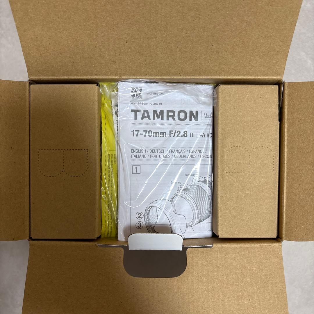 タムロン 17-70mm F2.8 Di III-A VC RXD Eマウント