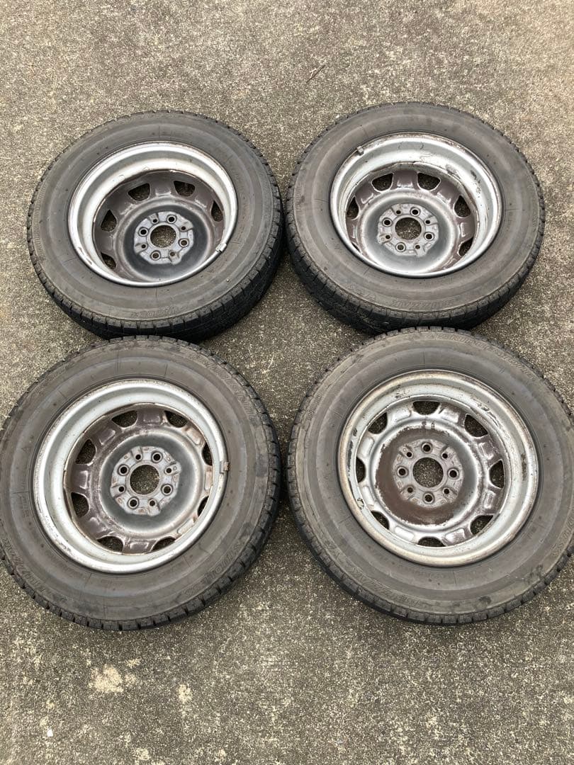 フィアットパンダ141純正ホイール② ⚠️4本中2本