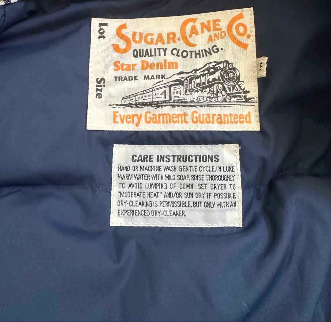 シュガーケーンカバーオール ダウンジャケット SUGAR CANE Mサイズ