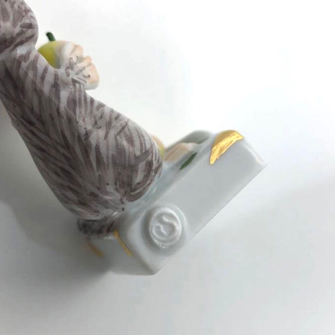 マイセン　ネズミ　置物　マッキー