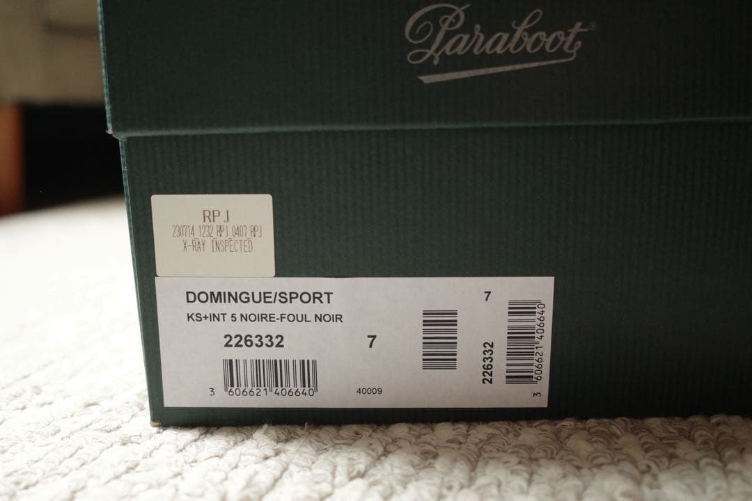 paraboot kaptainsunshine 別注　DOMINGUE