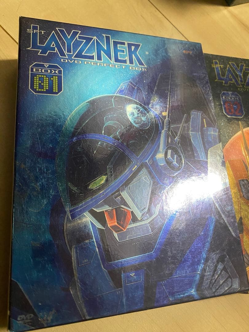 蒼き流星SPTレイズナー DVD PERFECT BOX-01 02セット